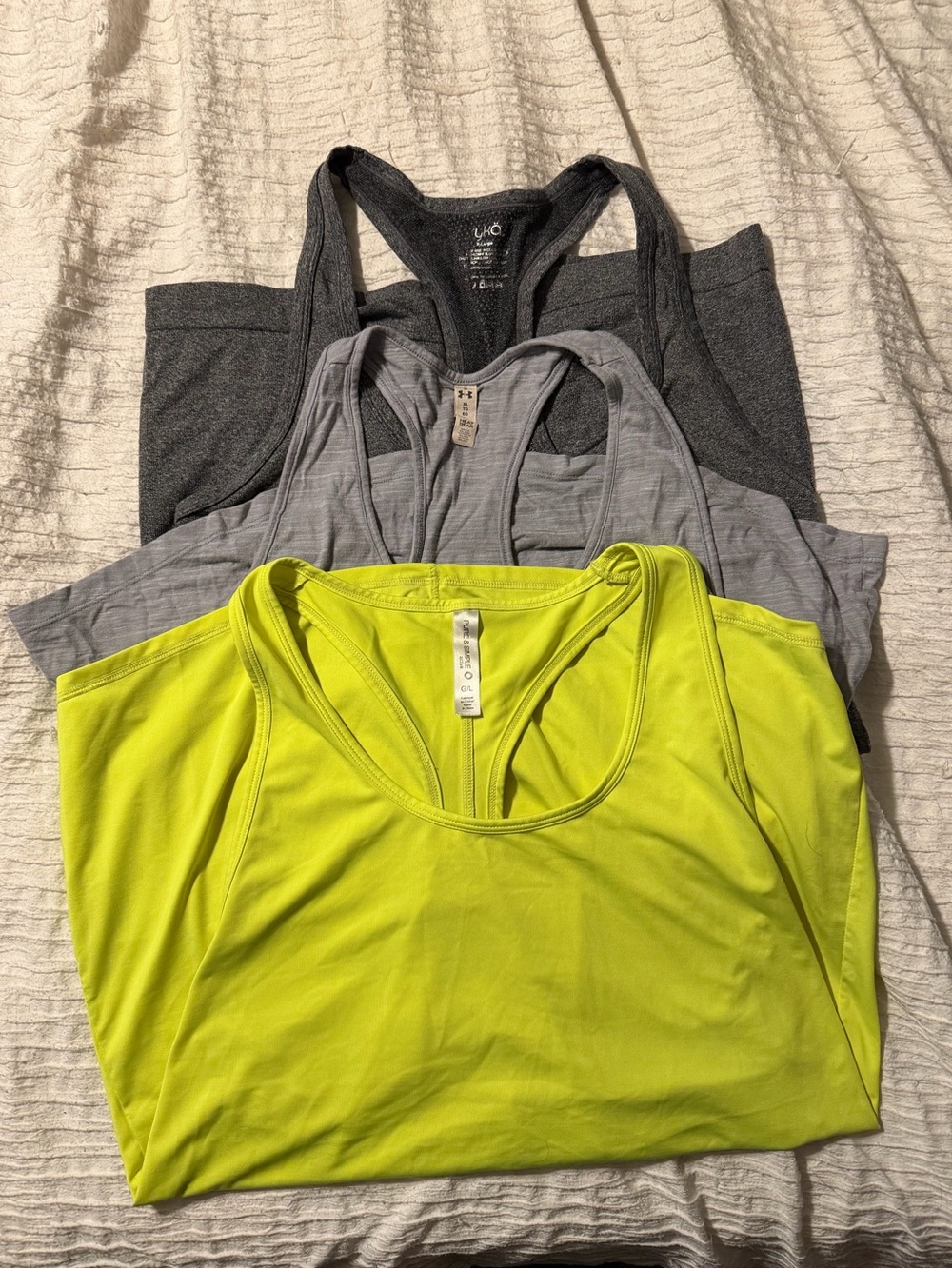 Three Athletic Tanks